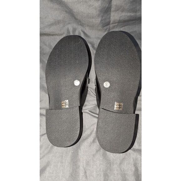 NWOB Chinese Laundry Paris Black W/Silver Chain Mule Size: 5 - Picture 6 of 6